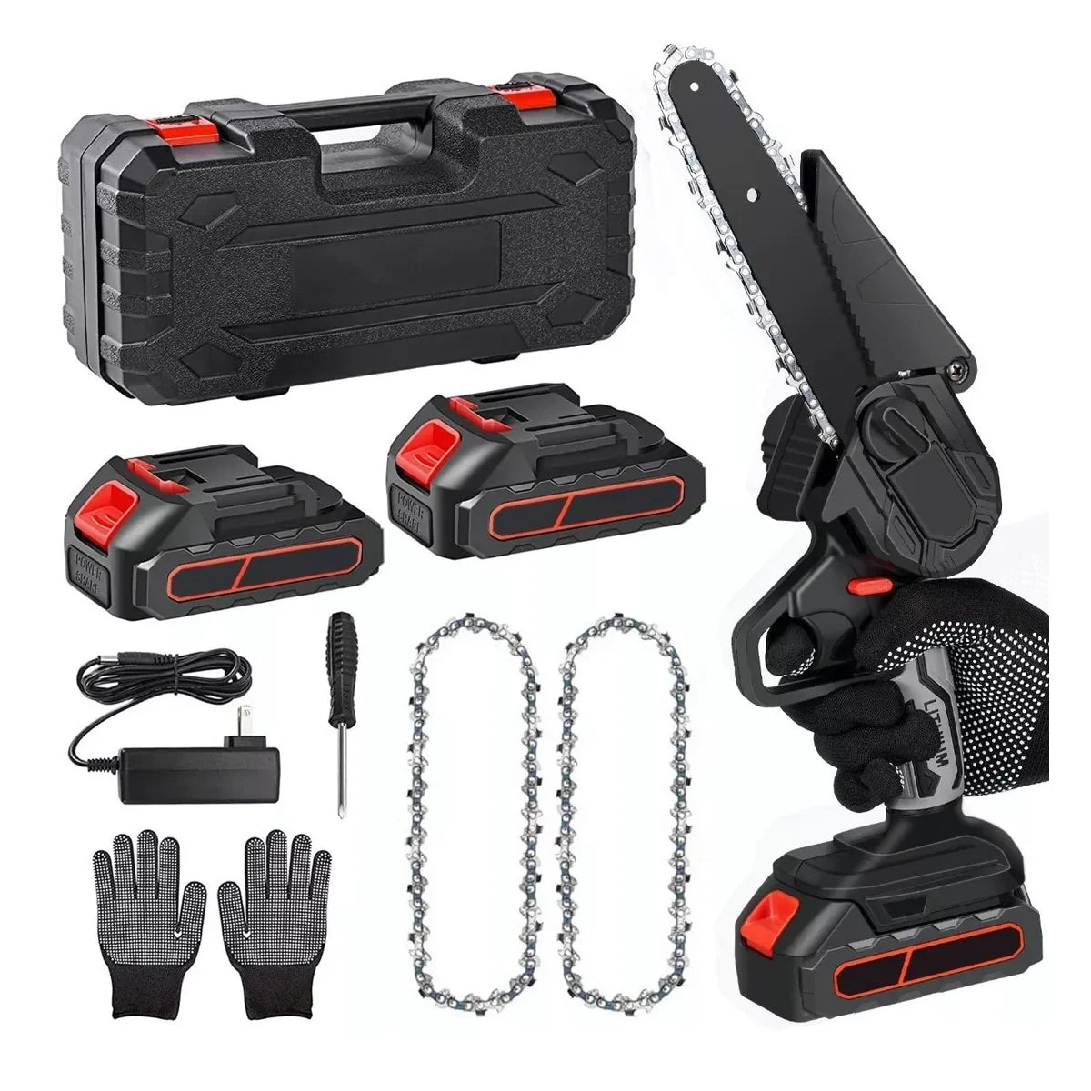 Mini MotoSierra Eléctrica