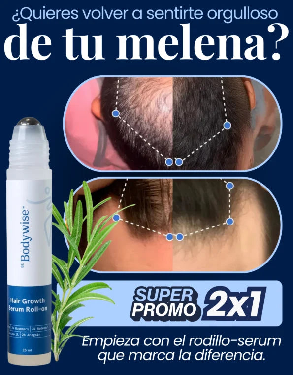 BodyWise Hair Growth - Sérum Capilar Anticaída y Crecimiento Intensivo